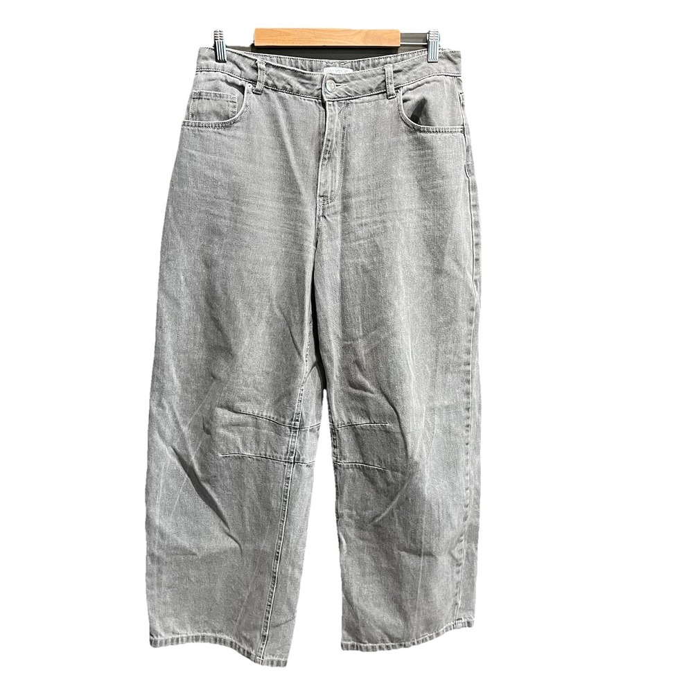 ALIGNE Markus Grey Barrel Leg‎ Women's Jeans Size 30